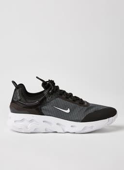 React Live Sneakers Black/White-Dk Smoke Grey