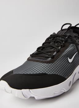React Live Sneakers Black/White-Dk Smoke Grey thumbnail 4